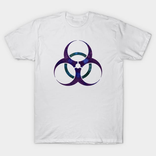 Biohazard (Purple) T-Shirt by Volundz